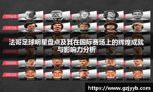 法哥足球明星盘点及其在国际赛场上的辉煌成就与影响力分析